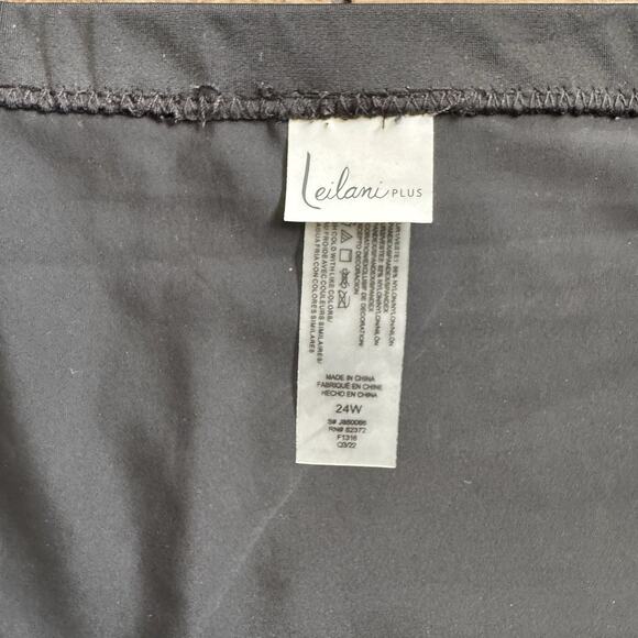 Tummy control 24W skirtini swimsuit bottom skirt black skort - Picture 5 of 6